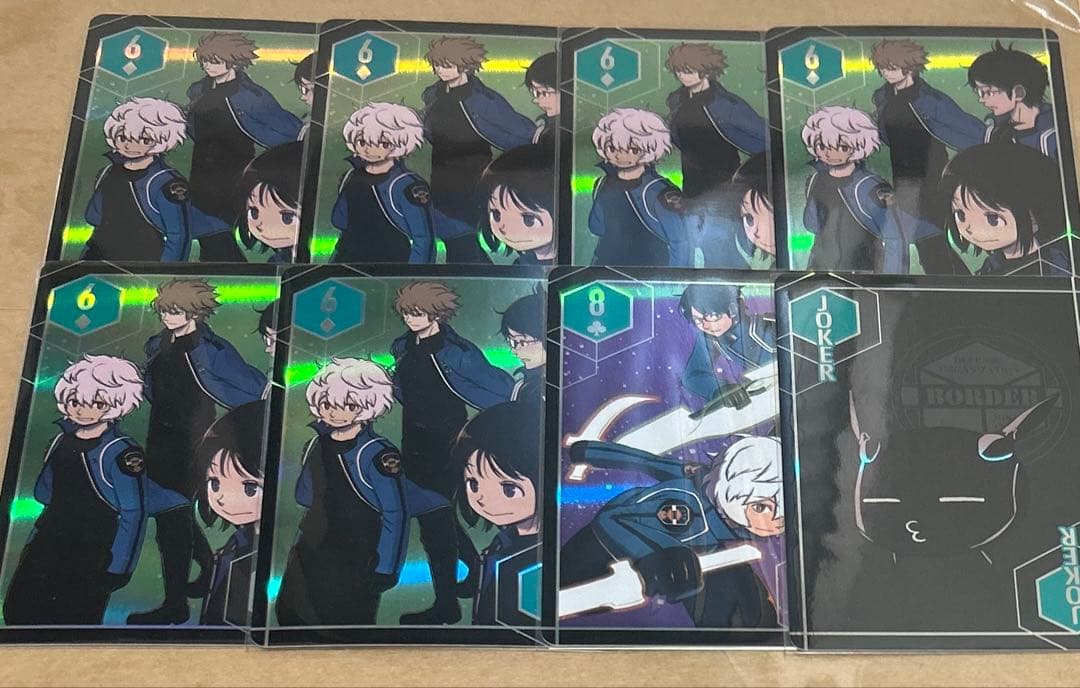 ワールドトリガー オーロラトランプ 玉狛第二 - メルカリ