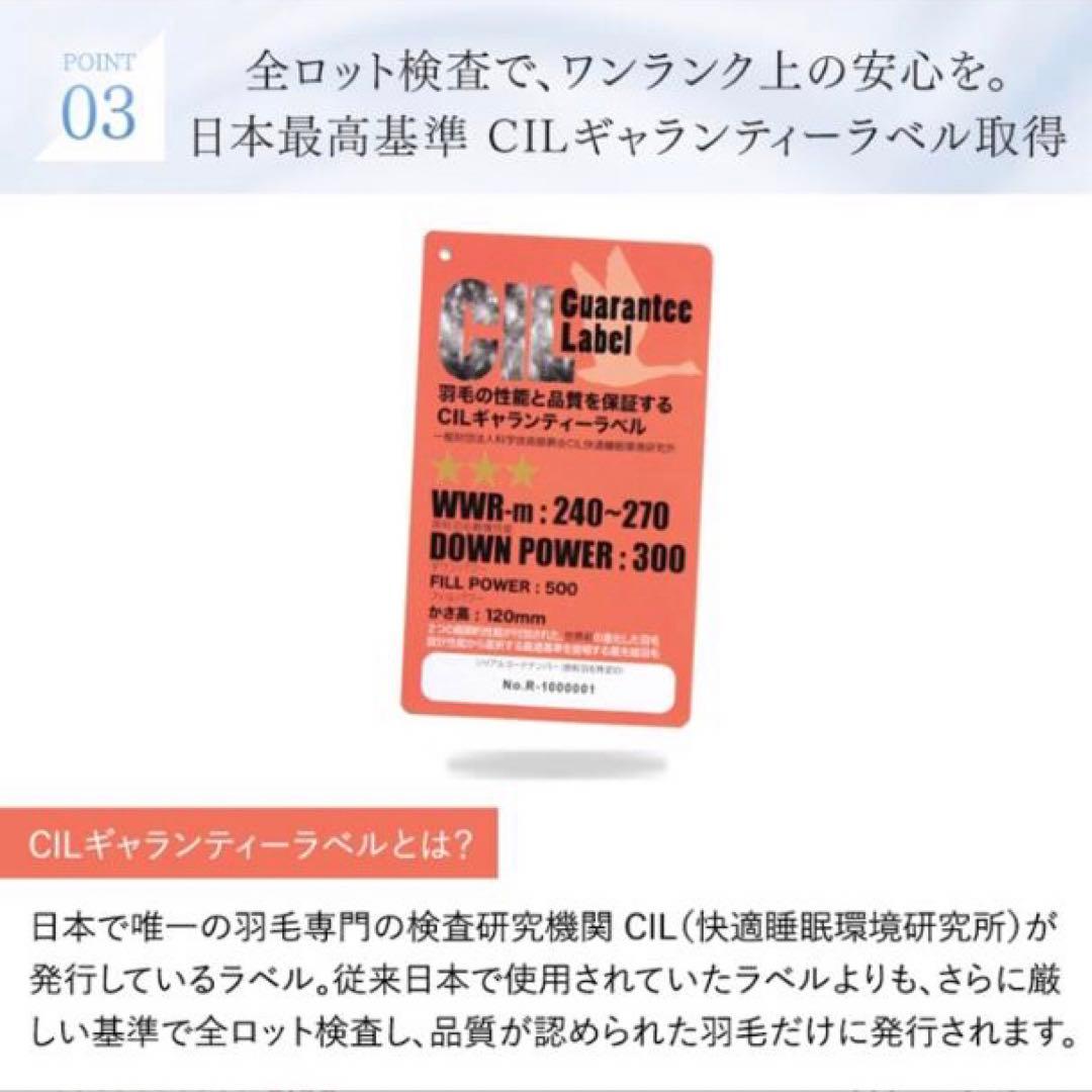 新品　日本製　3年保証　洗える　高級　羽毛肌掛け布団　ダウンケット ２枚セット