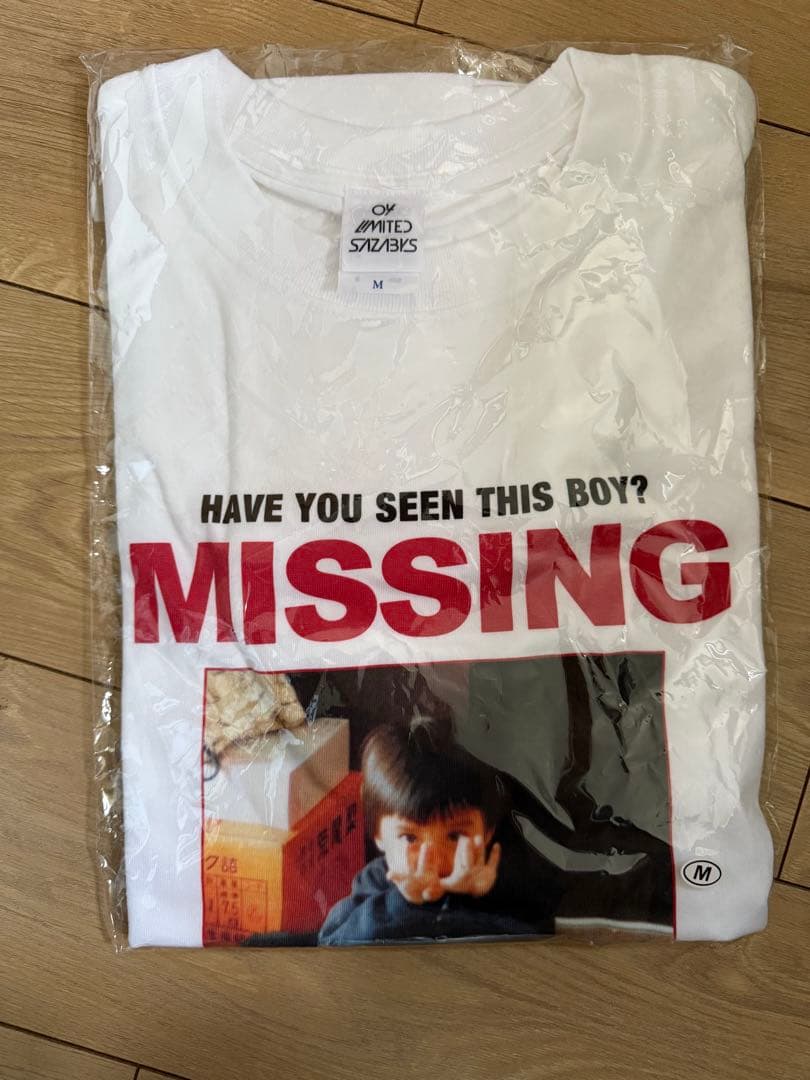 04 Limited Sazabys MISSING T-shirt Mサイズ - メルカリ