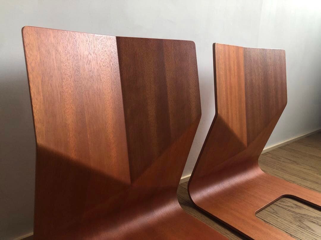 天童木工 プライウッド 座椅子 2脚セット 民芸 ジャパニーズモダン 古民家