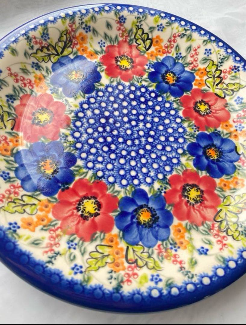 ポーリッシュポタリー ポーランド食器 大皿 オーバル皿 セット