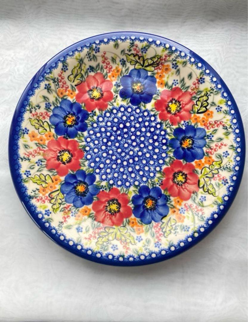 ポーリッシュポタリー ポーランド食器 大皿 オーバル皿 セット