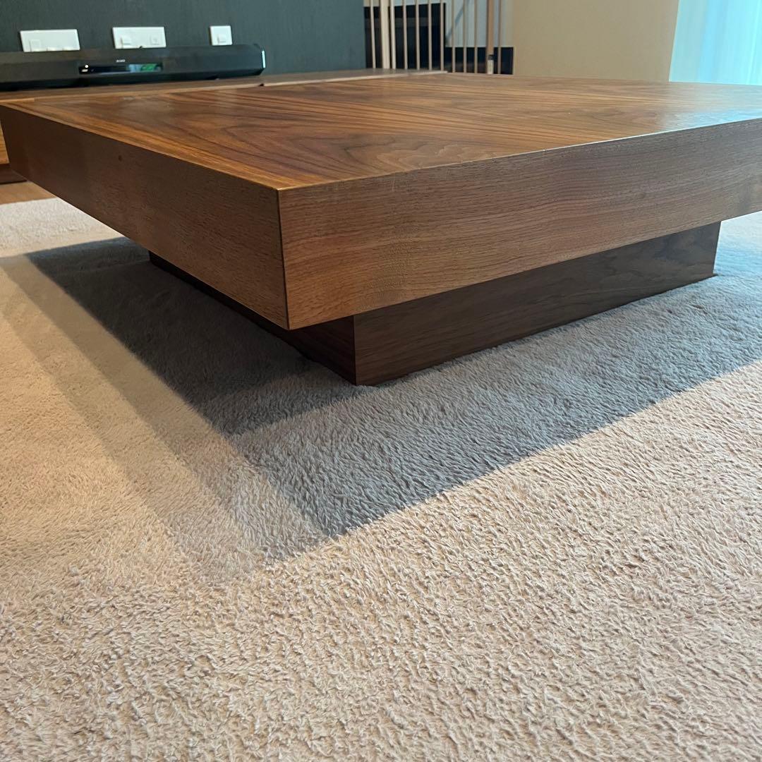 ローテーブル 木製 テーブル ウォルナット インテリア