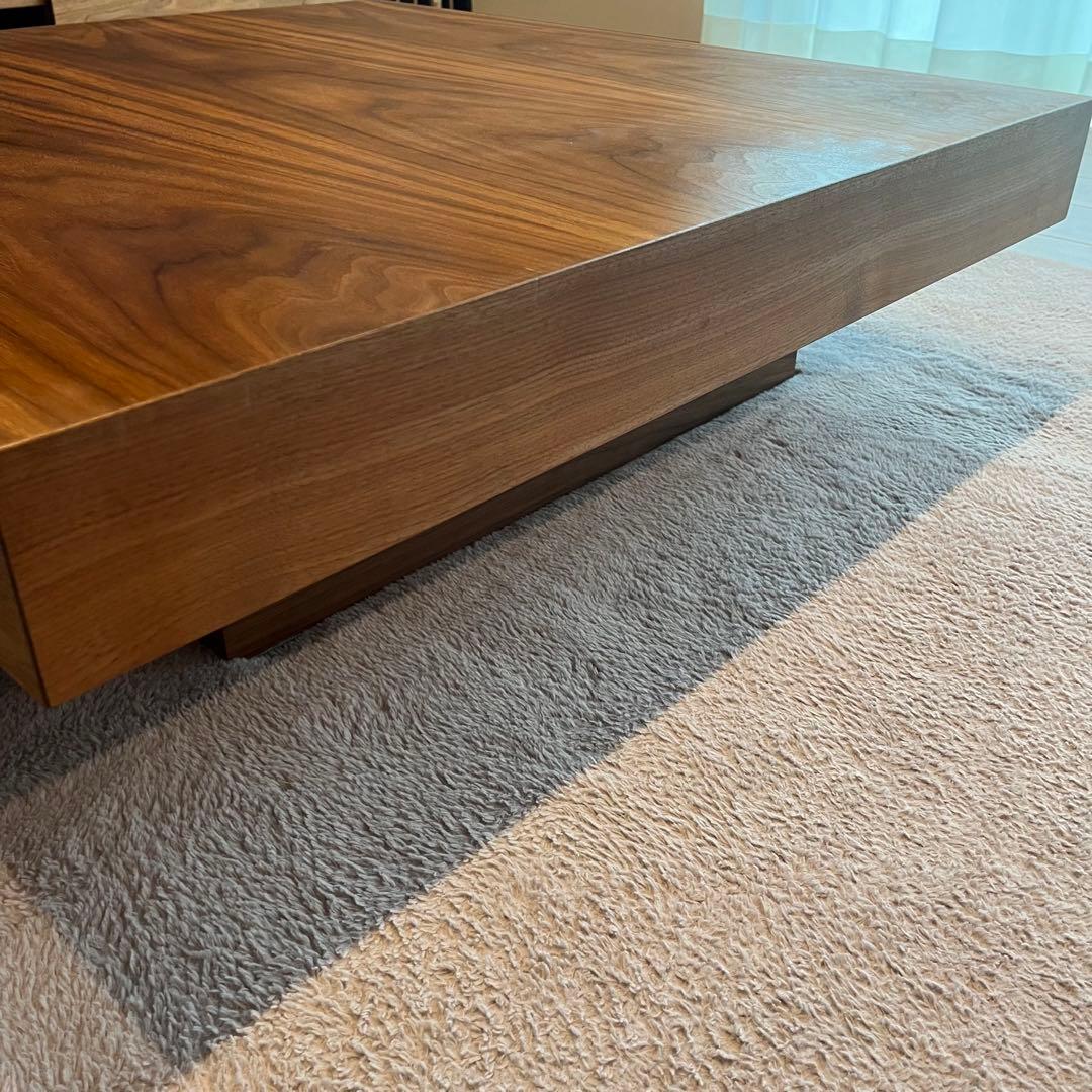 ローテーブル 木製 テーブル ウォルナット インテリア