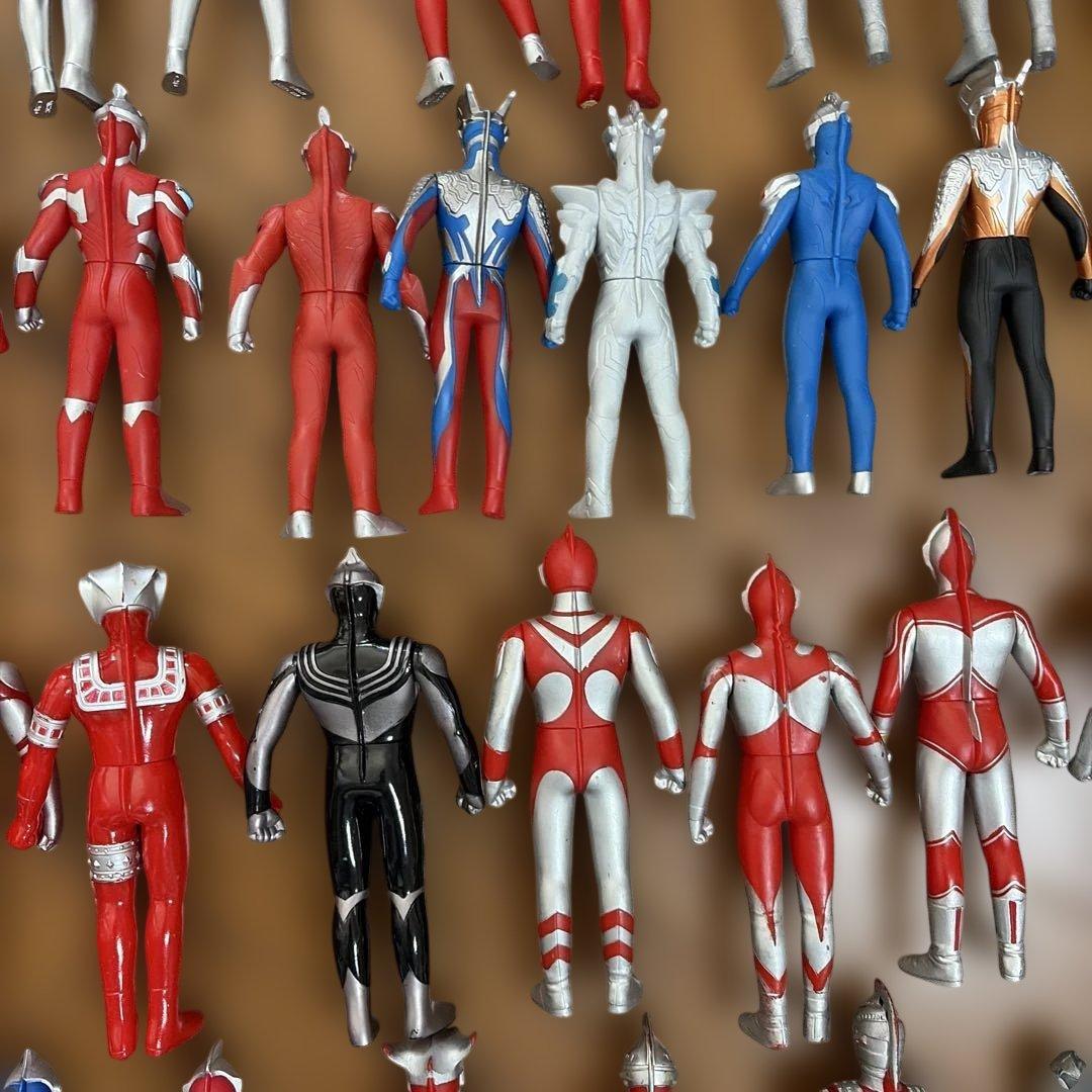 ウルトラマン　フィギュア　ソフビ　セット　まとめ　53個