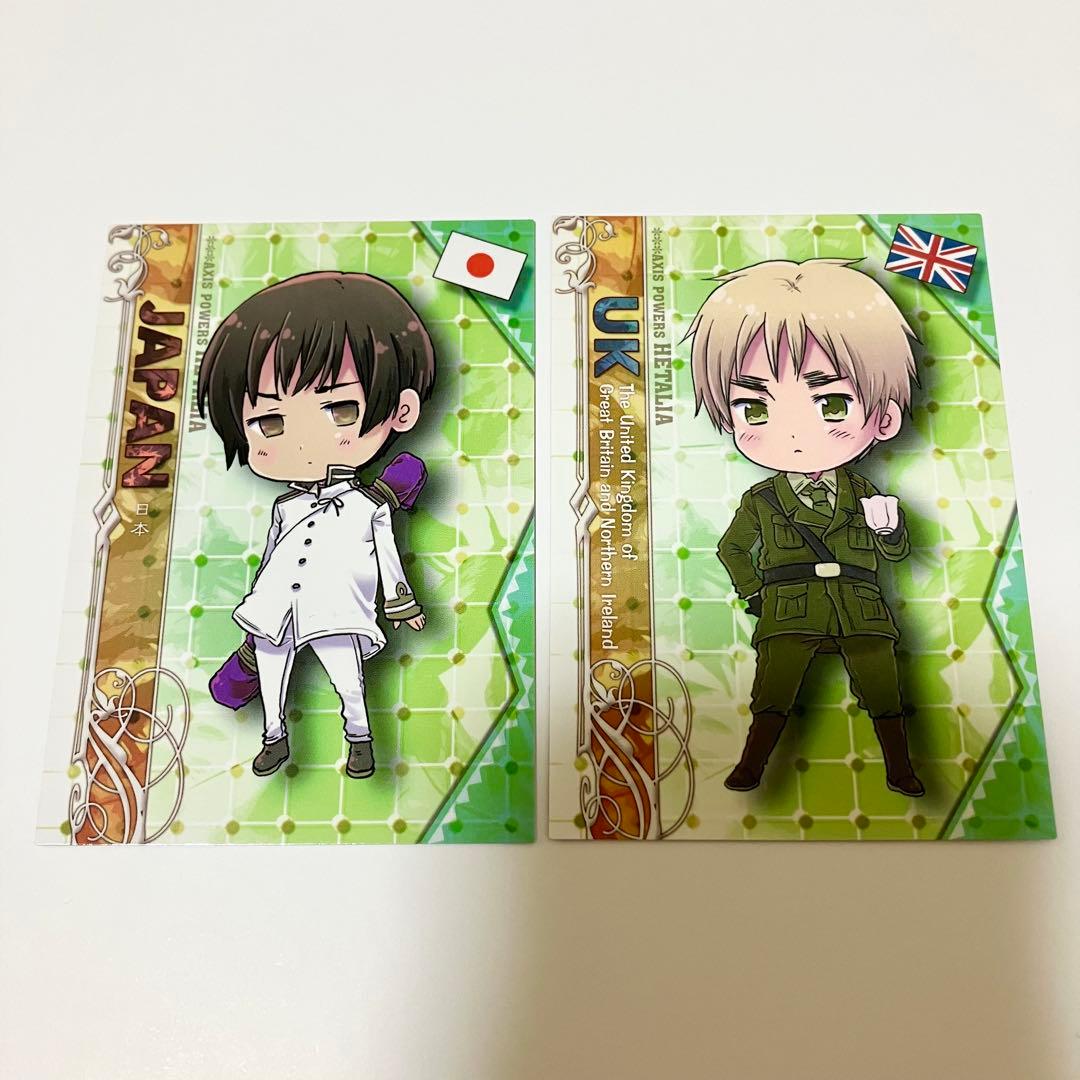 ヘタリア 日本 イギリス トレーディングカード - メルカリ