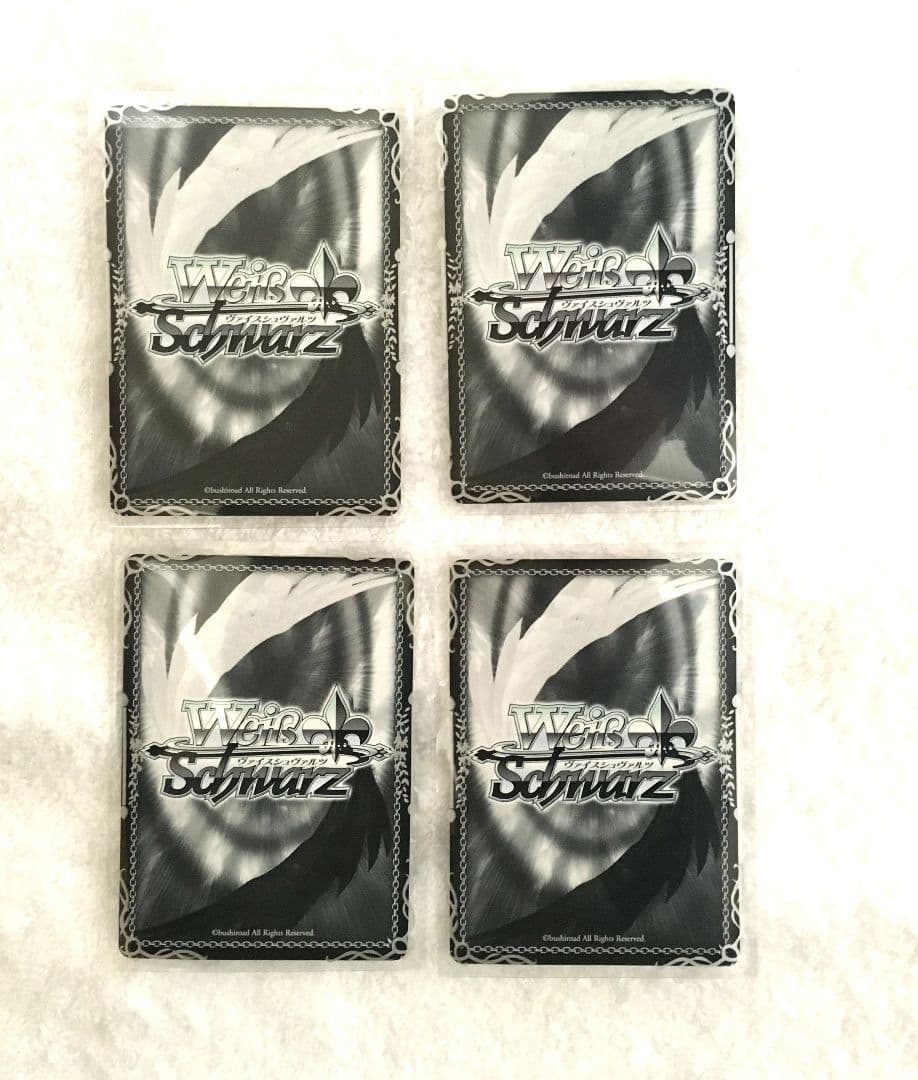 ヴァイスシュヴァルツ デレマス お姉ちゃん みりあ RRR 4枚セット