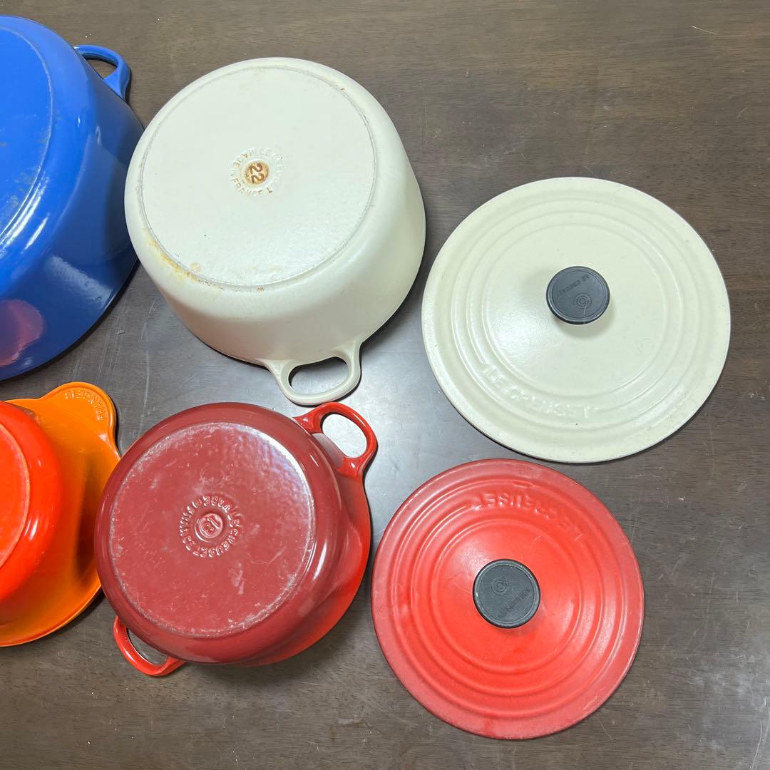 ル・クルーゼ ルクルーゼ 鍋 まとめ 18 22 29 片手鍋 両手鍋