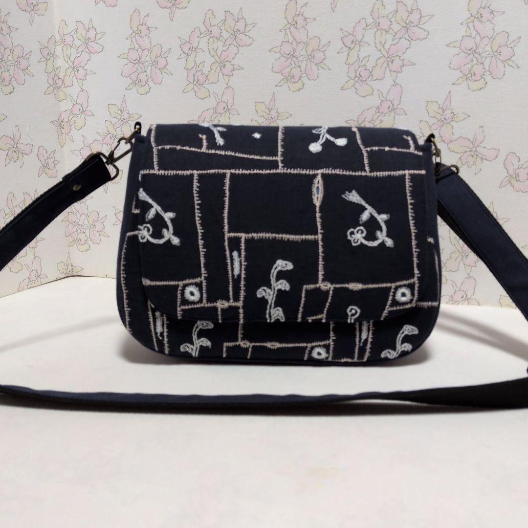 ミナペルホネン　ハンドメイド　バッグ　ショルダーバッグ