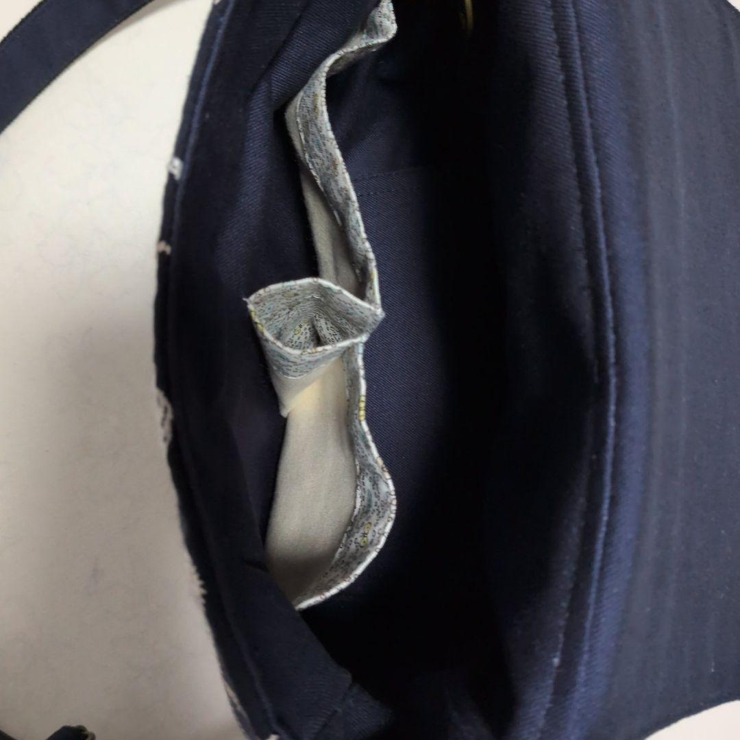 ミナペルホネン　ハンドメイド　バッグ　ショルダーバッグ