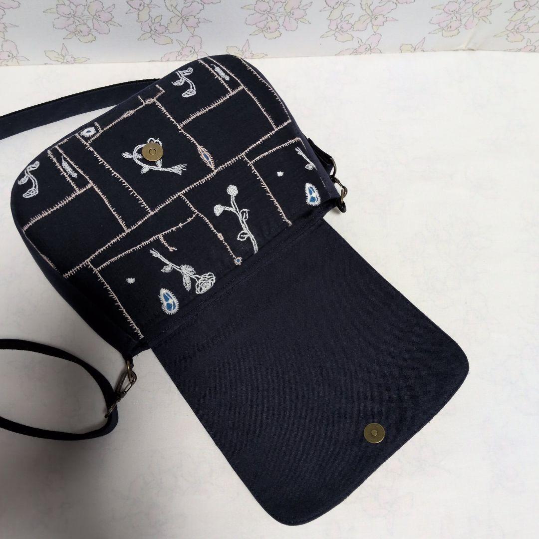 ミナペルホネン　ハンドメイド　バッグ　ショルダーバッグ