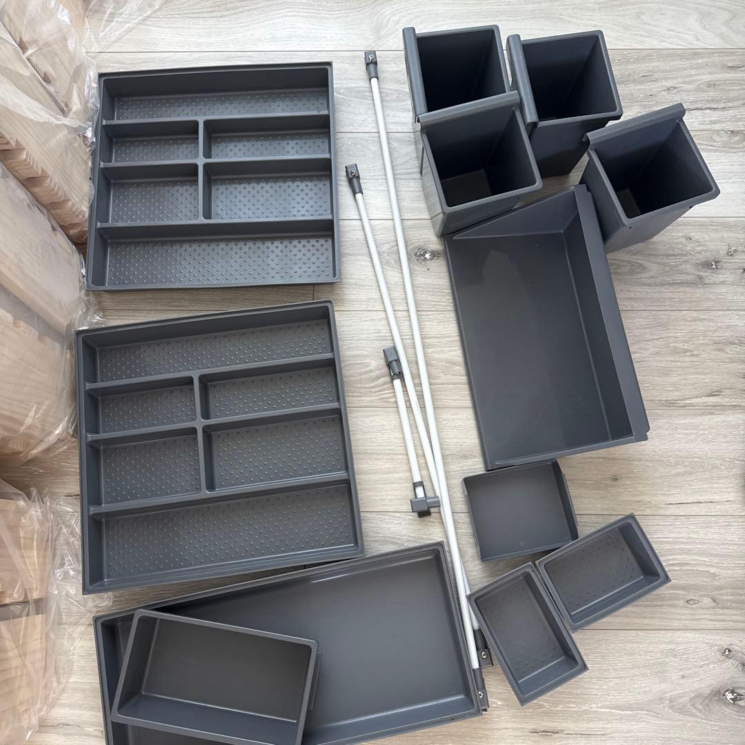 Panasonic パナソニック　ラクシーナ　収納ケースセット