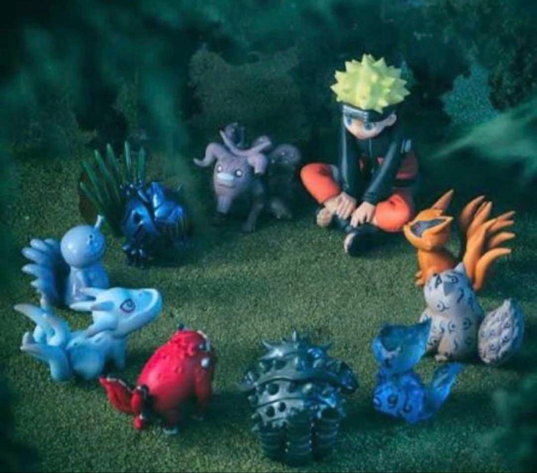 うずまきナルトと尾獣たち フィギュア G.E.M