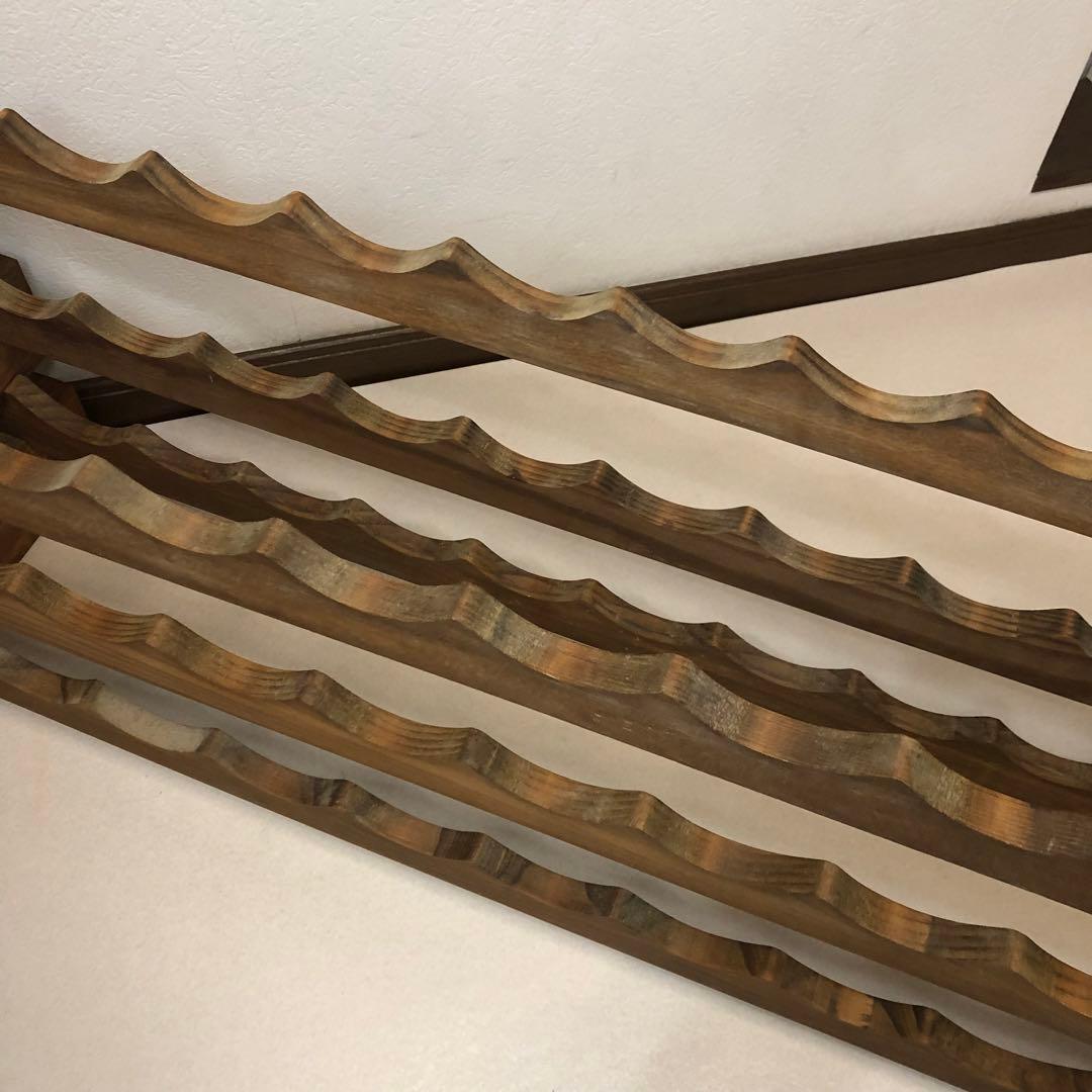 機能良 木製 ワインラックキット 12ボトル用 3段 送料無料