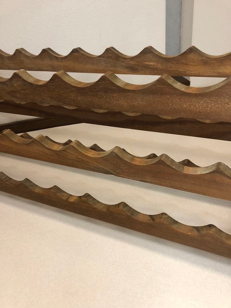 機能良 木製 ワインラックキット 12ボトル用 3段 送料無料