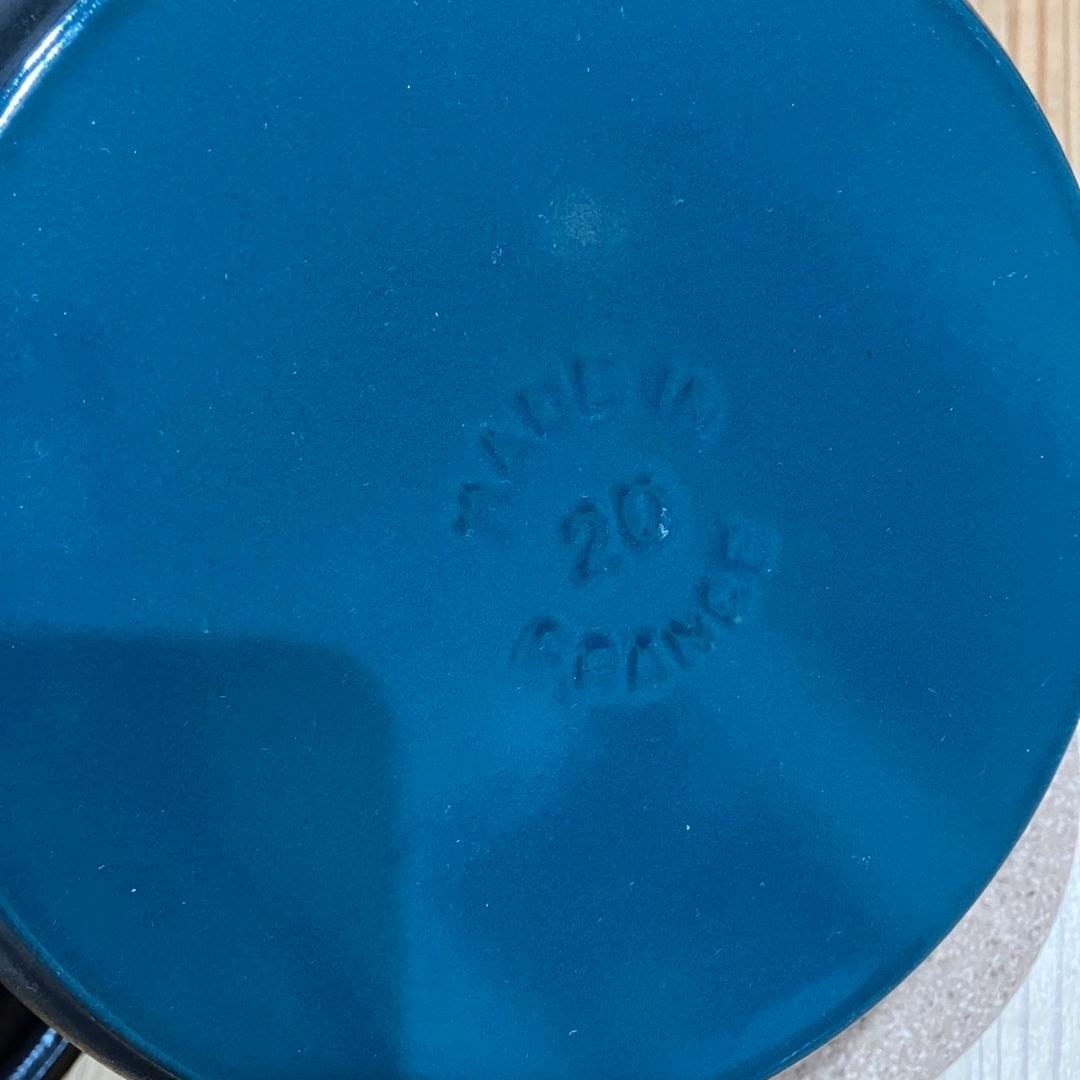 STAUB 鋳鉄 両手鍋 20cm 蓋付き