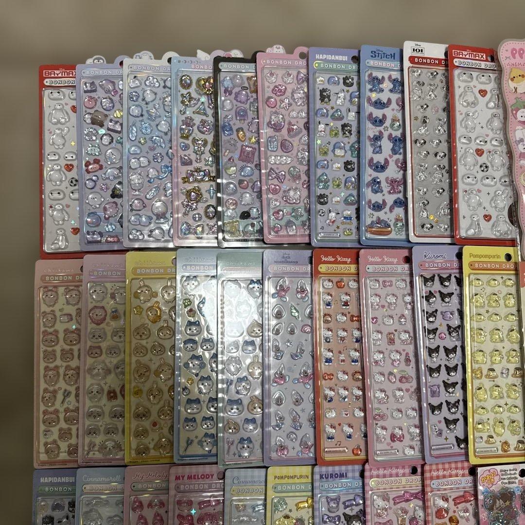 【新品未使用！国内正規品！即日発送】ボンボンドロップシール82枚まとめ売り