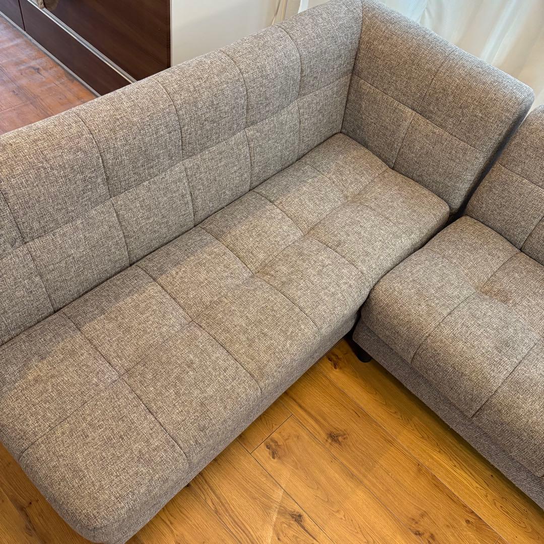 【ソファ①】ニトリ ソファ L字ソファ カウチソファ 収納