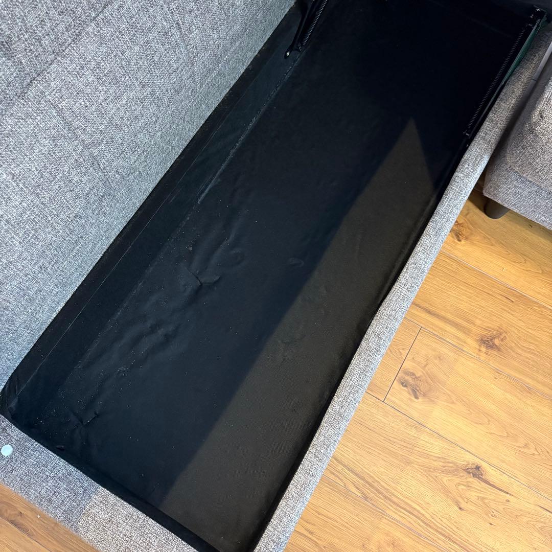 【ソファ①】ニトリ ソファ L字ソファ カウチソファ 収納