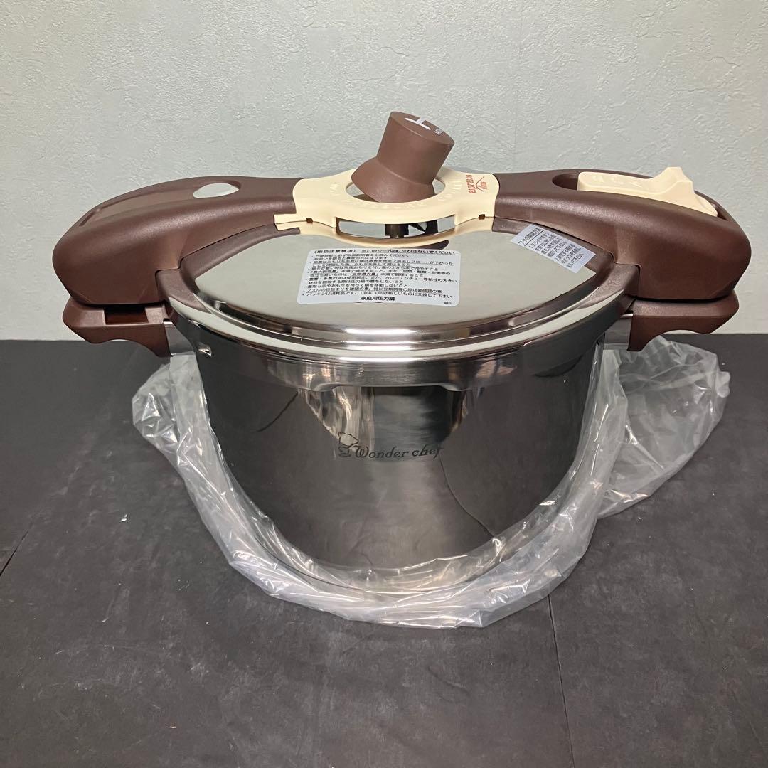 ワンダーシェフ　魔法のクイック料理　両手圧力鍋　5.5L 未使用品