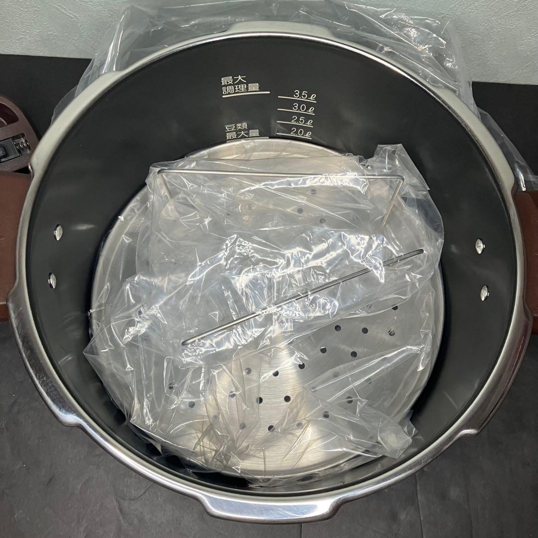 ワンダーシェフ　魔法のクイック料理　両手圧力鍋　5.5L 未使用品