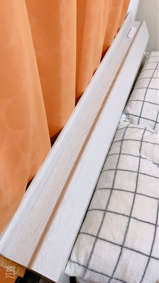 極美品⭐ホワイトウッド シングルベッド