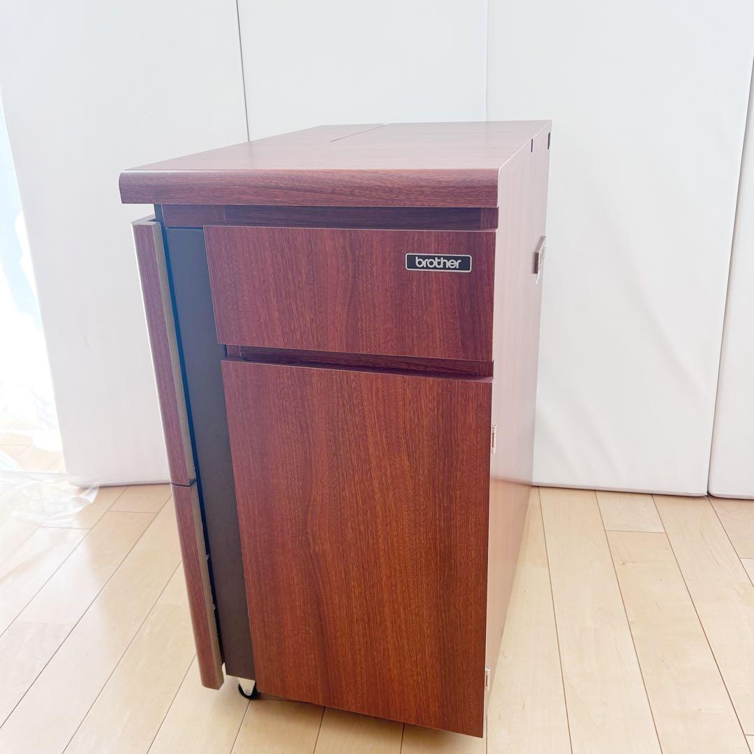 ブラザーミシン　LC-511型　未使用　ミシン台　コンパクトキャビネット　希少