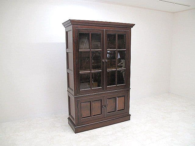 【展示品】松本民芸家具 ミズメザクラ無垢材 E型書棚　約79万円 　本棚/飾り棚