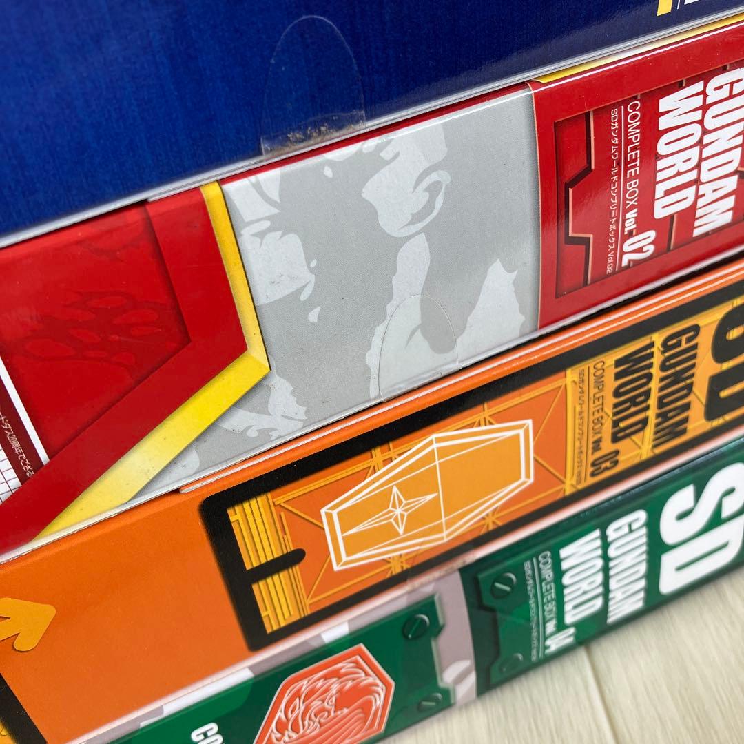 SD GUNDAM WORLD コンプリートボックスセット 01-04【未開封】