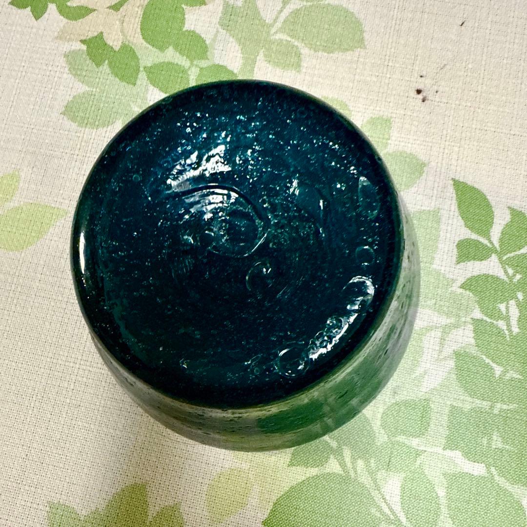 吹きガラス美しい鉢2個と一枚の皿 - メルカリ