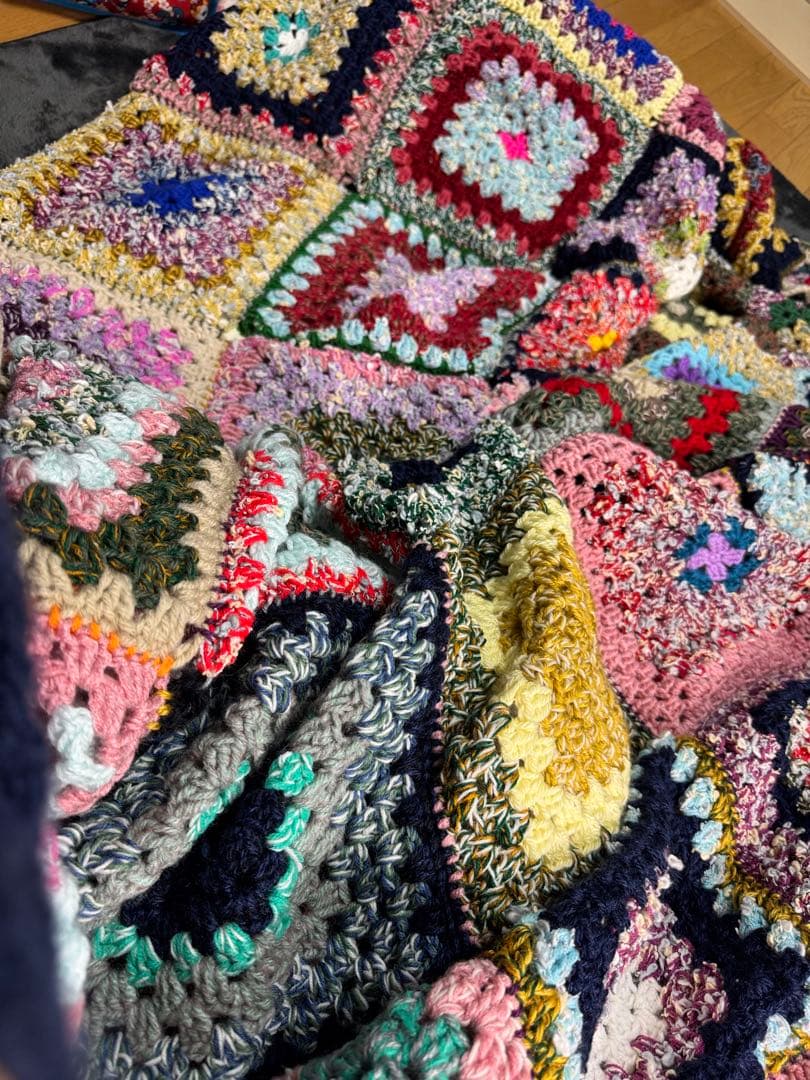 かぎ針編みこたつカバー