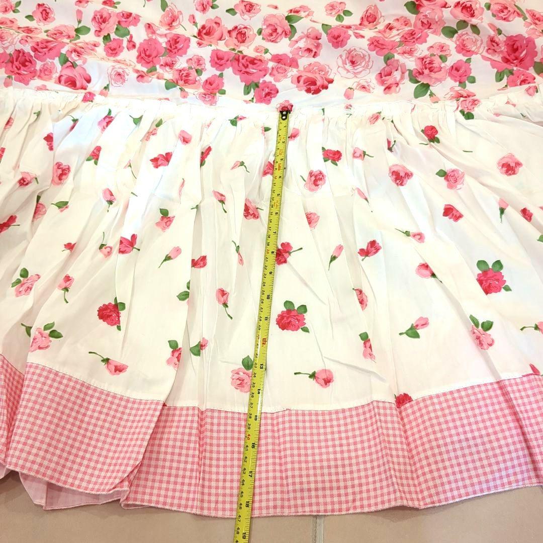 ローズ柄　布団カバー4点セット