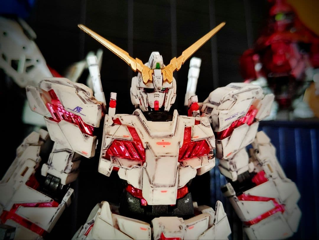 ユニコーンガンダム（デストロイモード）塗装改修済完成品