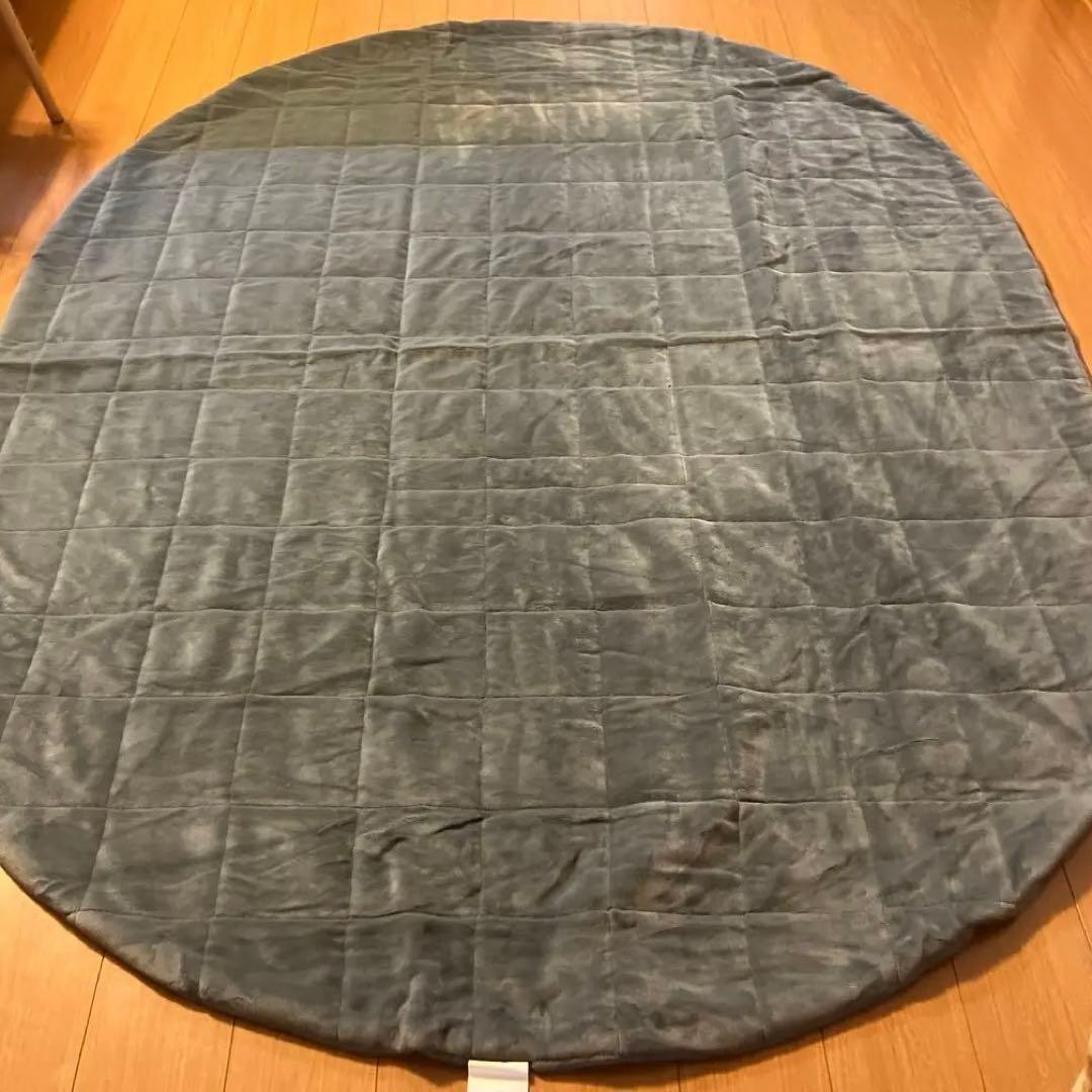 無印良品 綿フランネルヘリンボーンこたつふとん・楕円・長方形用