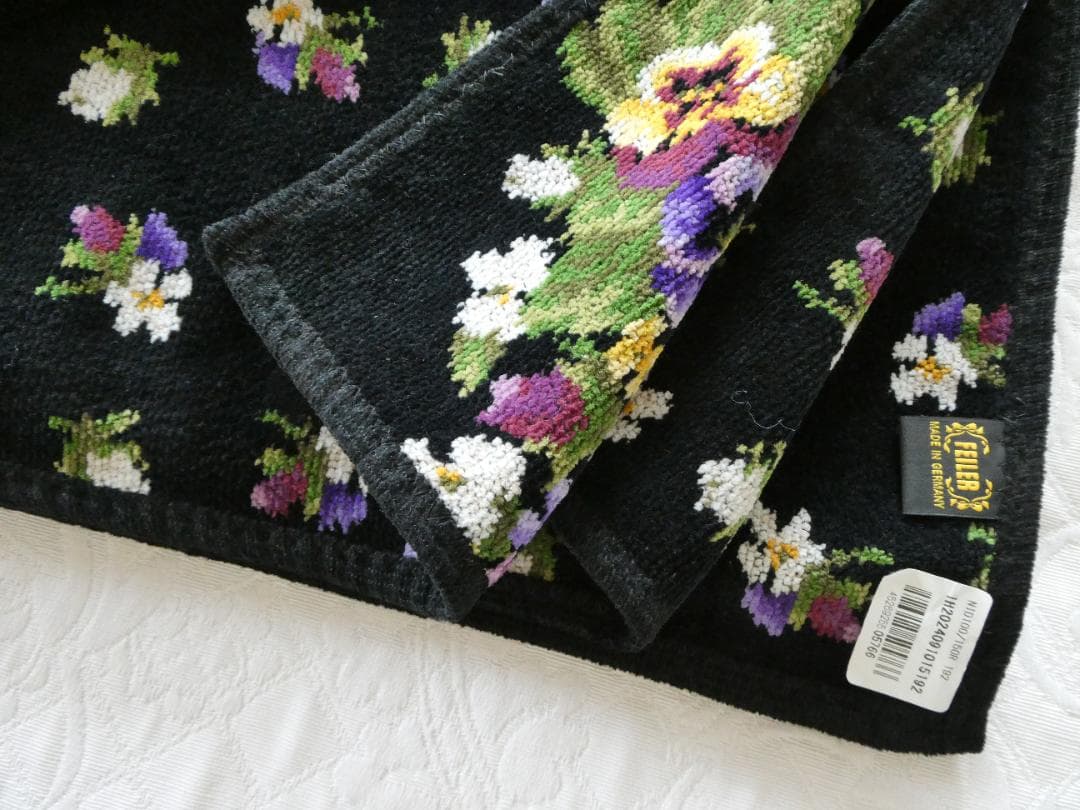 ★お値下げしました★フェイラー】インテリアクロス　タオルケット　ソファーカバー