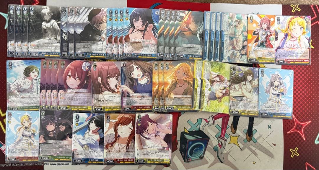 ヴァイスシュヴァルツ　シャニマス　デッキ　6枝2宝　枝門、8枝パーツ付き