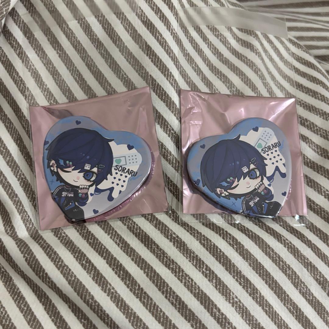 そらる そらまふうらさか 缶バッジ デフォ - メルカリ