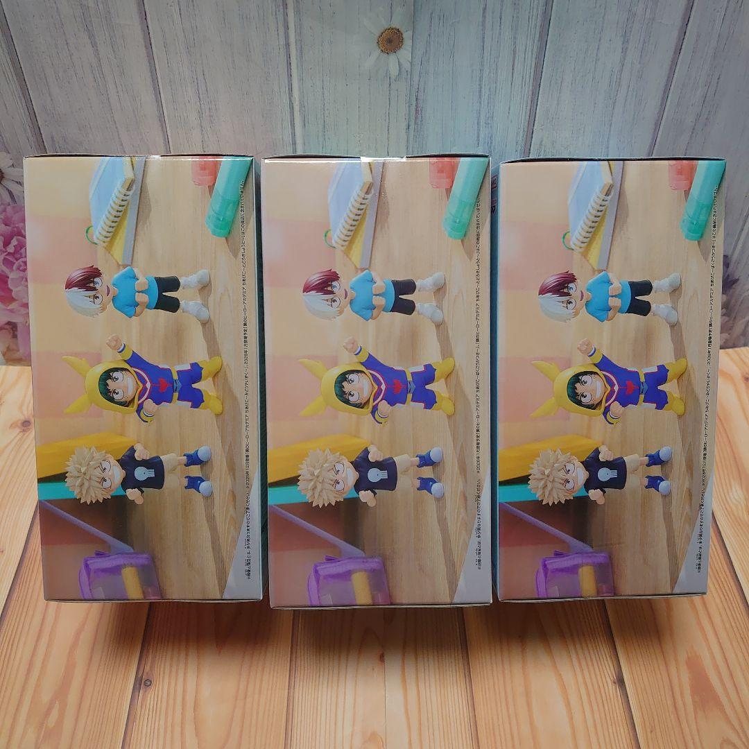 僕のヒーローアカデミア ちあぴこ 緑谷出久 爆豪勝己 轟焦凍 フィギュア