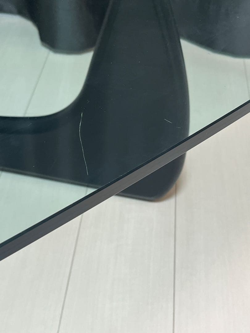 イサムノグチ　ローテーブル　オーバルガラステーブル センターテーブル　コーヒー