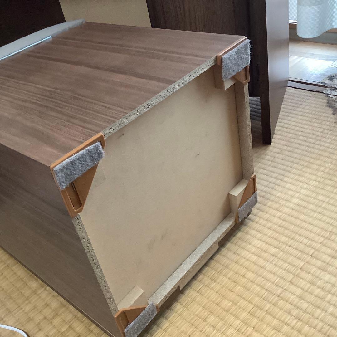 昭和レトロ　三面鏡　ドレッサー　フラワーランプ付き　椅子別売り　姿見　化粧台