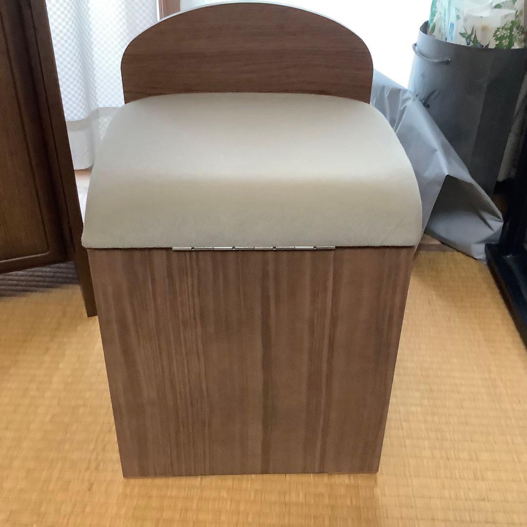 昭和レトロ　三面鏡　ドレッサー　フラワーランプ付き　椅子別売り　姿見　化粧台