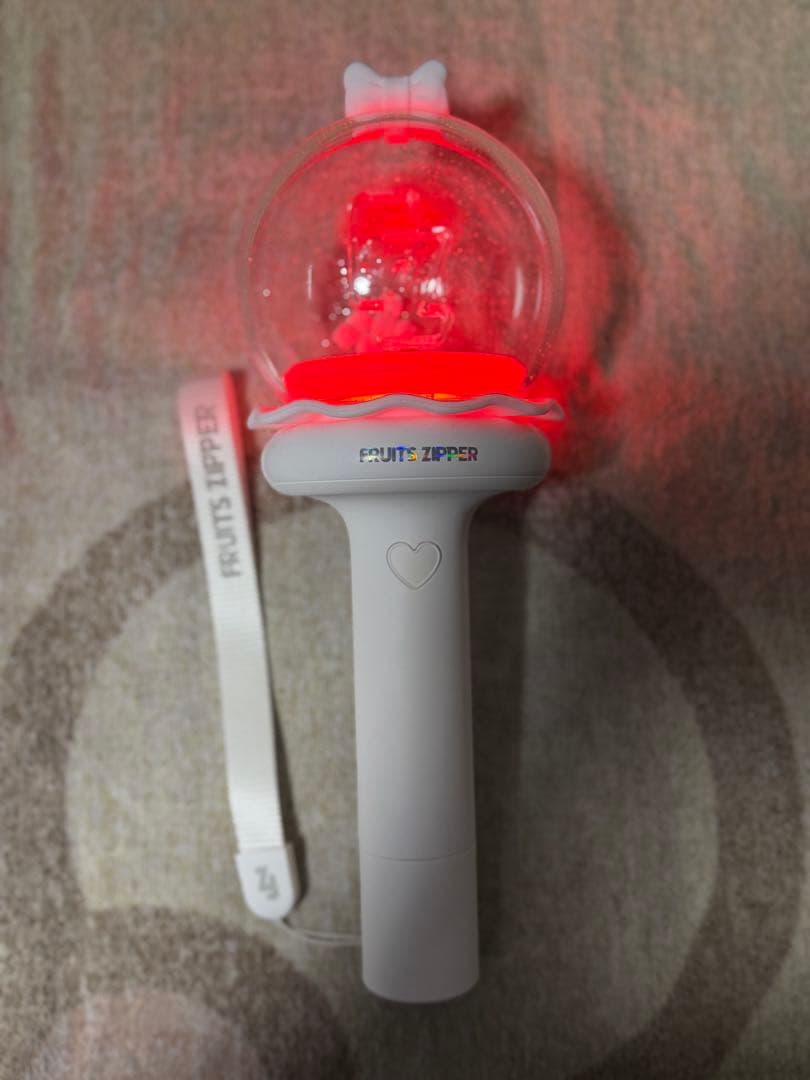FRUITS ZIPPER 公式ペンライト ホワイト - メルカリ