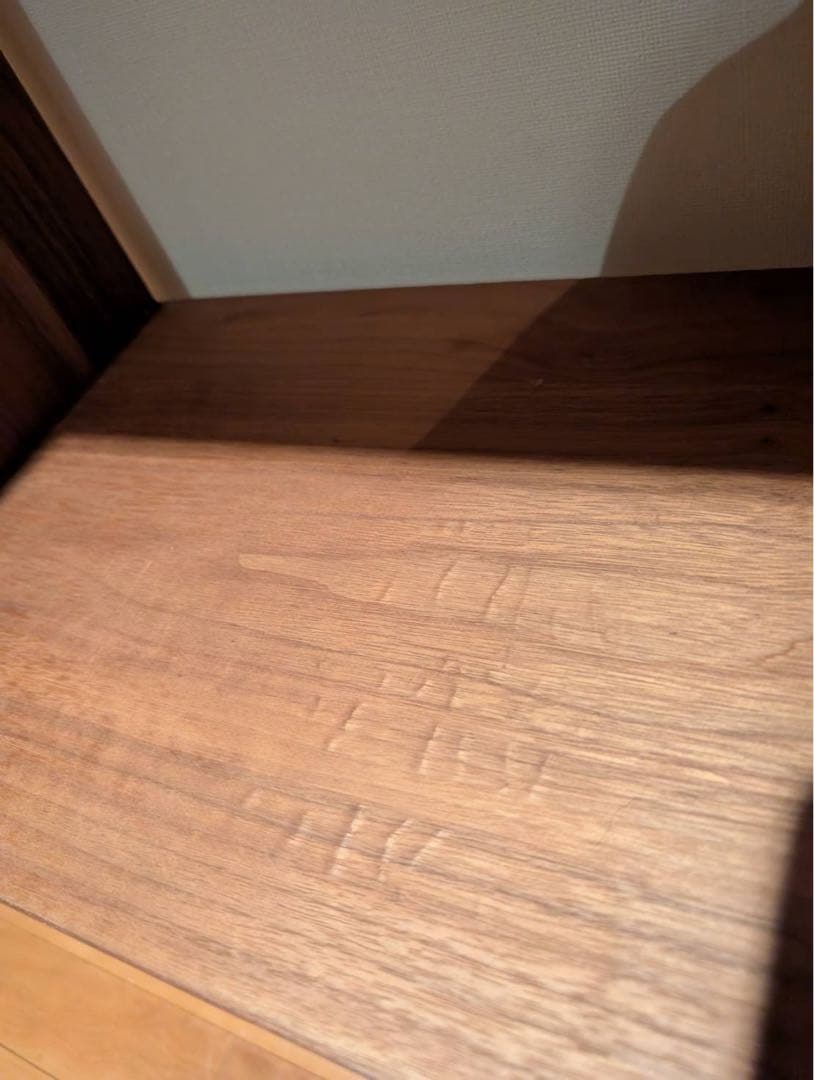 ■送料込■無印良品 スタッキングシェルフワイド ウォールナット 棚