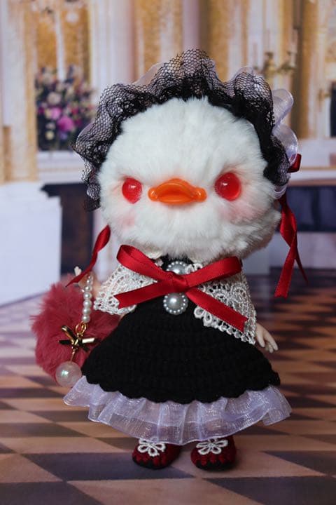 創作ドール　可動ボディ　アヒルちゃん　人形　ブライス　友達　アートドール