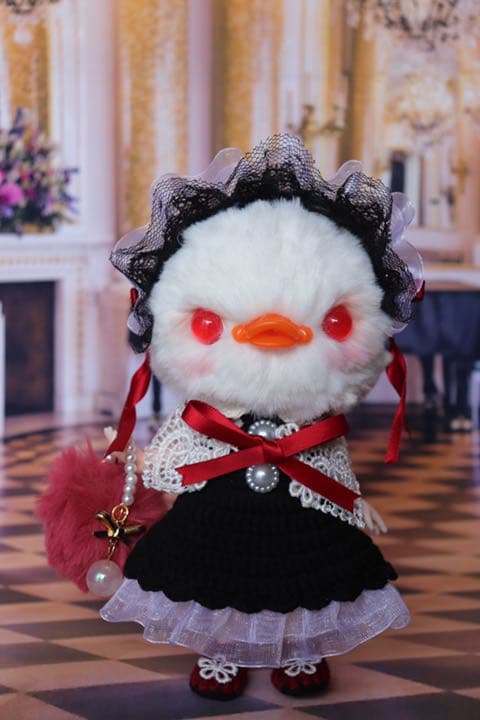 創作ドール　可動ボディ　アヒルちゃん　人形　ブライス　友達　アートドール