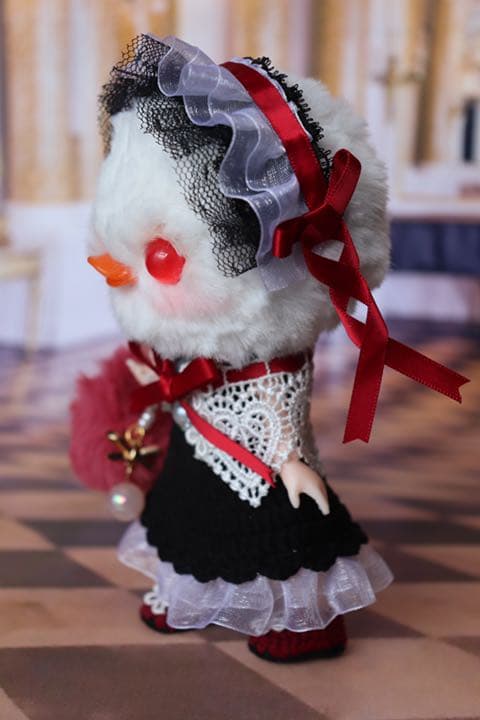 創作ドール　可動ボディ　アヒルちゃん　人形　ブライス　友達　アートドール