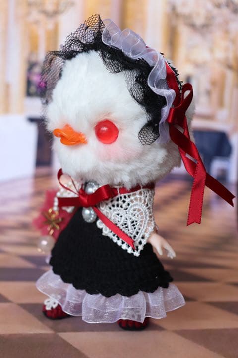 創作ドール　可動ボディ　アヒルちゃん　人形　ブライス　友達　アートドール