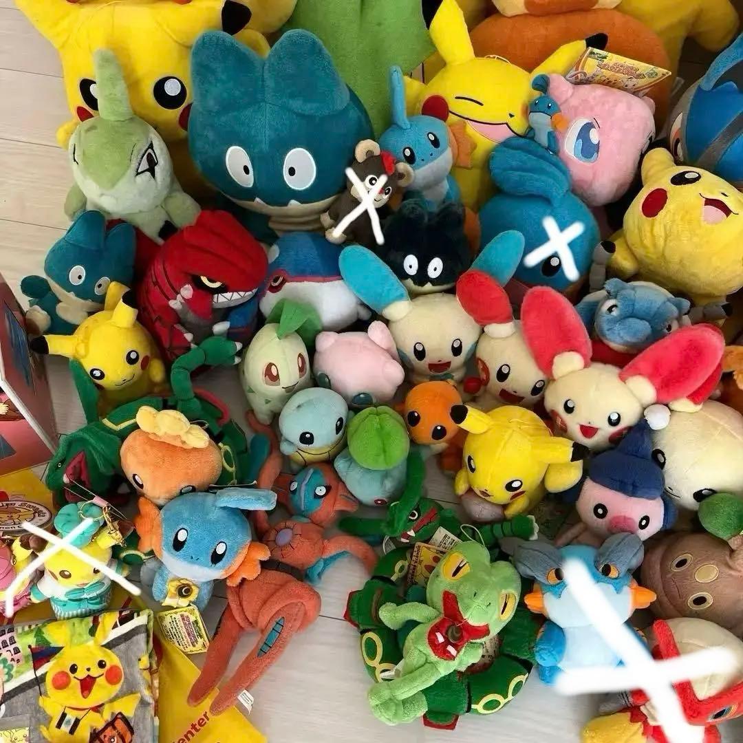 ポケモンぬいぐるみなど70個程まとめ売り