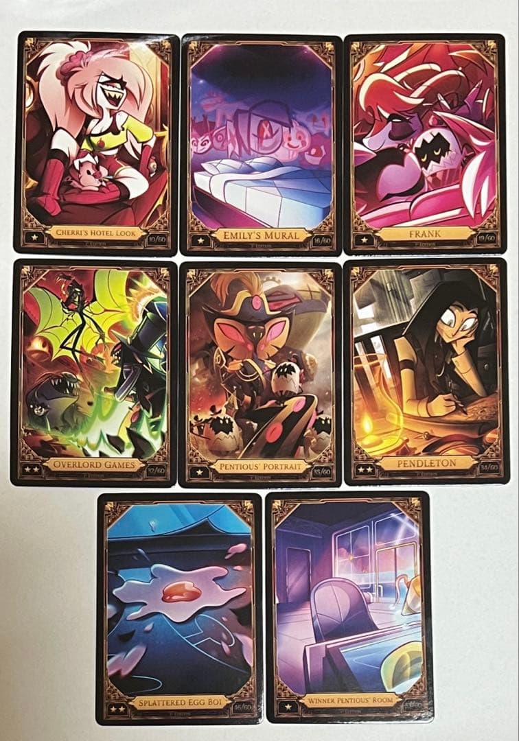 ハズビンホテル S2 トレカ サーペンシャス チェリーボム エッギーズ