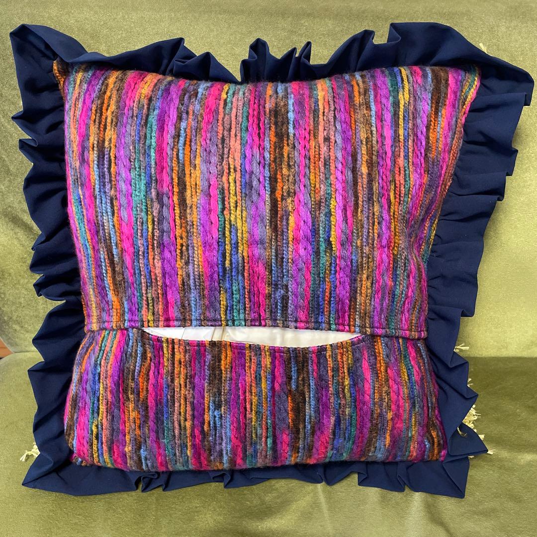 未使用 kilary クッション 中身付き 50×50